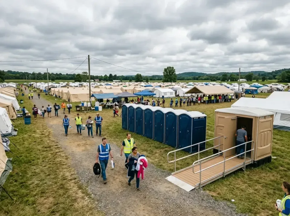 disaster-relief-camp-restrooms-010 — frequently asked questions, Dumpster & Portable Bathrooms Rental in Montgomery, IL